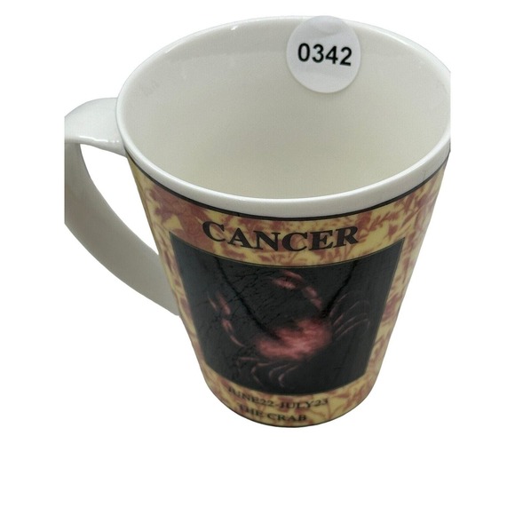 CANCER Tall Zodiac What's Your Sign Mug Large Coffee Cup Astrology Birthday Gift - Picture 3 of 7